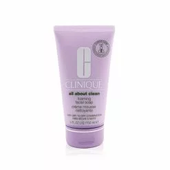CLINIQUE - All About Clean Foaming Facial Soap - Very Dry to Dry Combination Skin 150ml/5oz