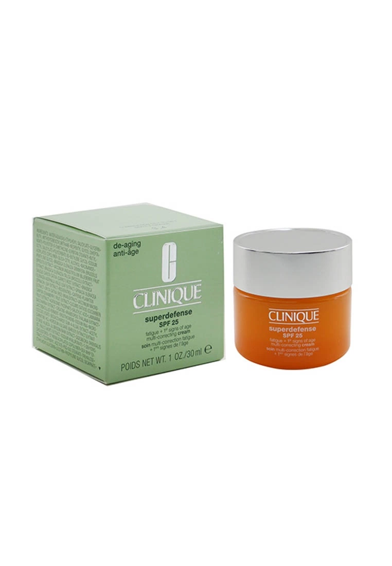 CLINIQUE - Superdefense SPF 25 Fatigue + 1st Signs Of Age Multi-Correcting Cream - Combination Oily to Oily 30ml/1oz - Image 2