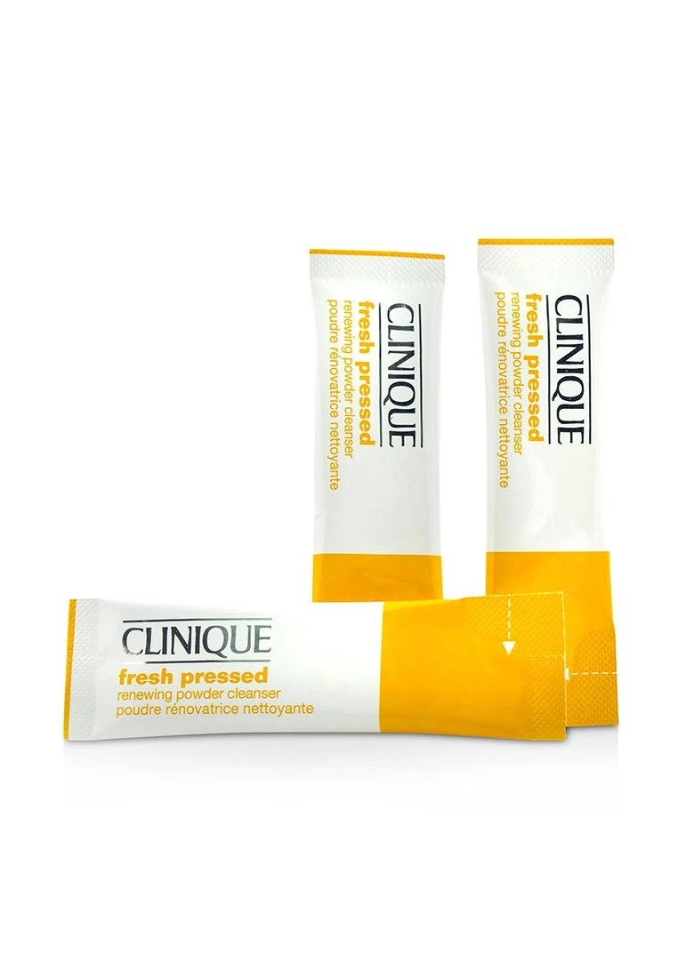 CLINIQUE - Fresh Pressed Renewing Powder Cleanser with Pure Vitamin C - All Skin Types 28x0.5g/0.01oz
