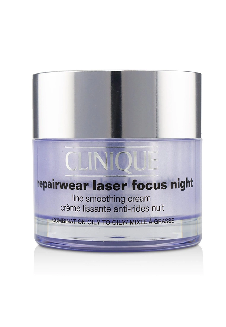 CLINIQUE - Repairwear Laser Focus Night Line Smoothing Cream - Combination Oily To Oily 50ml/1.7oz