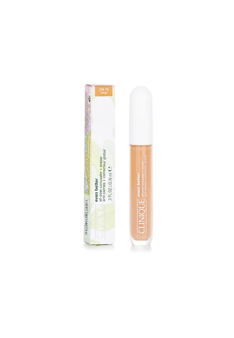 CLINIQUE - Even Better All Over Concealer + Eraser - # CN 74 Beige 6ml/0.2oz. - Image 2
