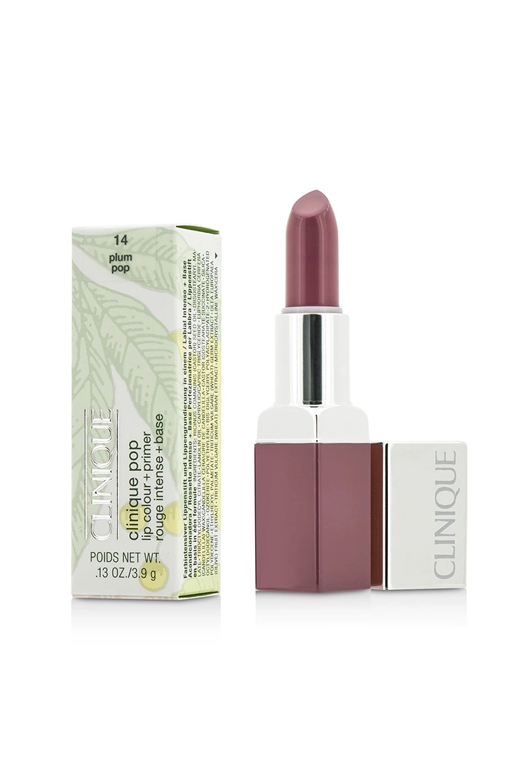 CLINIQUE - Clinique Pop Lip Colour + Primer - # 14 Plum Pop 3.9g/0.13oz