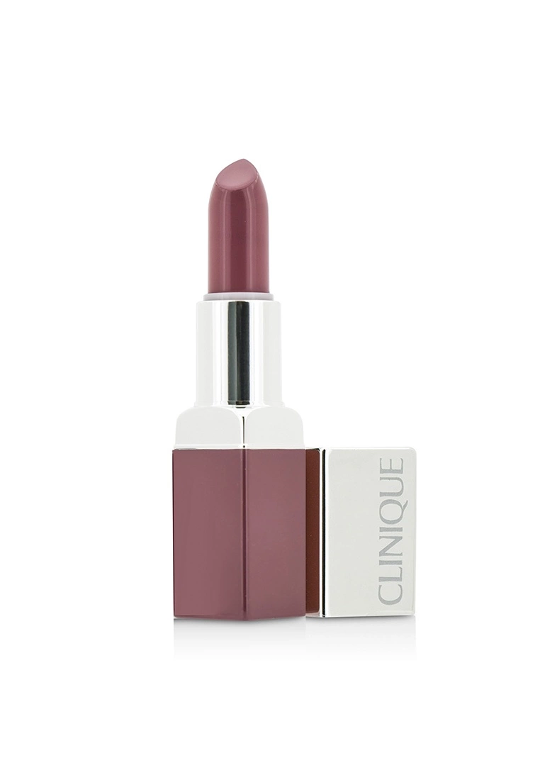 CLINIQUE - Clinique Pop Lip Colour + Primer - # 14 Plum Pop 3.9g/0.13oz - Image 3