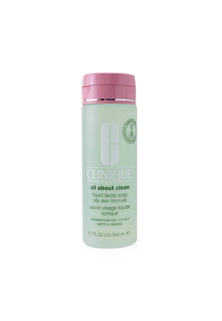 CLINIQUE - All About Clean Liquid Facial Soap Oily Skin Formula - Combination Oily to Oily Skin 200ml/6.7oz