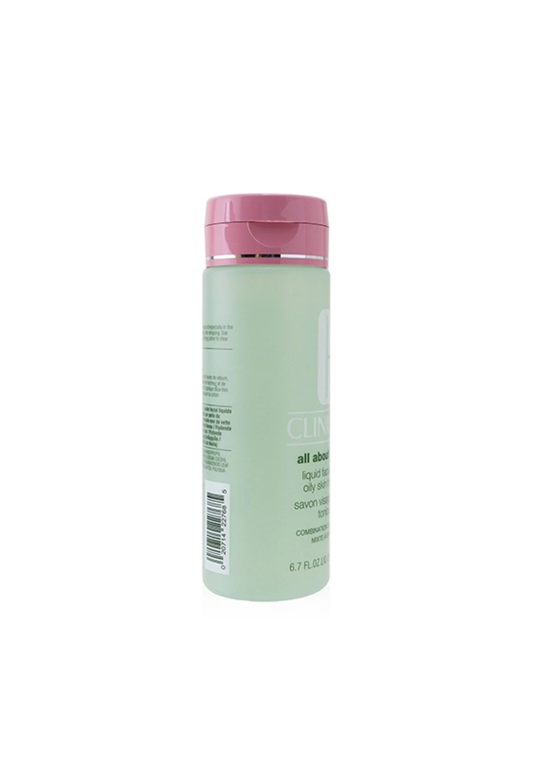 CLINIQUE - All About Clean Liquid Facial Soap Oily Skin Formula - Combination Oily to Oily Skin 200ml/6.7oz - Image 2