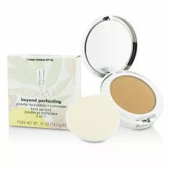 CLINIQUE - Beyond Perfecting Powder Foundation + Corrector - # 07 Cream Chamois (VF-G) 14.5g/0.51oz