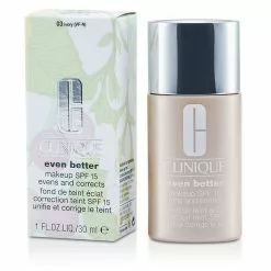 CLINIQUE - Even Better Makeup SPF15 (Dry Combination to Combination Oily) - No. 03/ CN28 Ivory 30ml/1oz