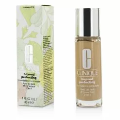 CLINIQUE - Beyond Perfecting Foundation & Concealer - # 02 Alabaster (VF-N) 30ml/1oz