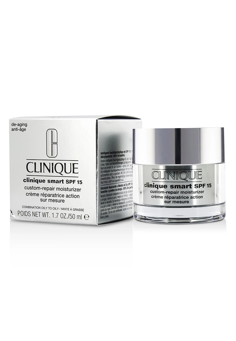 CLINIQUE - Smart Custom-Repair Moisturizer SPF 15 (Combination Oily To Oily) 50ml/1.7oz - Image 2