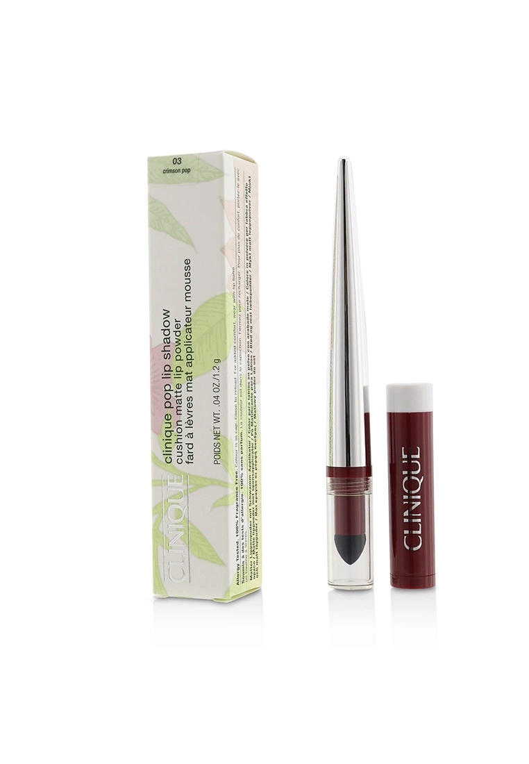 CLINIQUE - Pop Lip Shadow Cushion Matte Lip Powder - # 03 Crimson Pop 1.2g/0.04oz