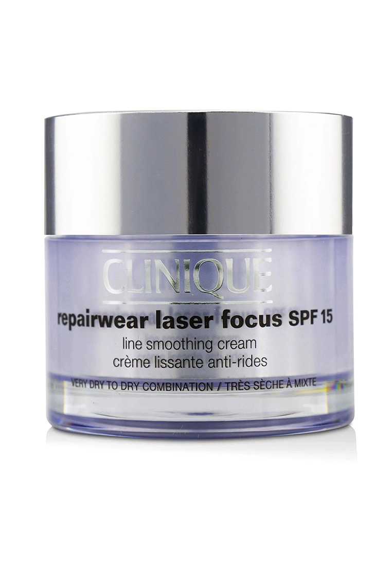 CLINIQUE - Repairwear Laser Focus Line Smoothing Cream SPF 15 - Very Dry To Dry Combination 50ml/1.7oz