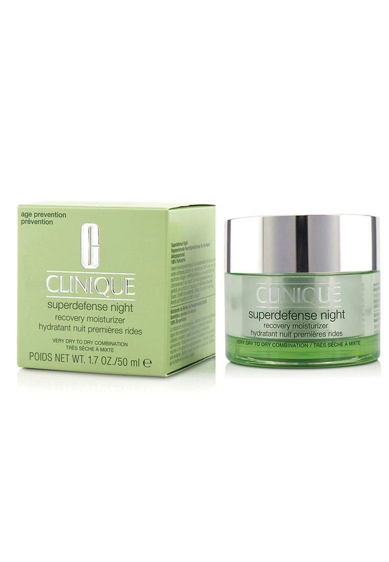 CLINIQUE - Superdefense Night Recovery Moisturizer - For Very Dry To Dry Combination 50ml/1.7oz