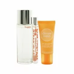 CLINIQUE - Wear It & Be Happy Coffret: Perfume Spray 50ml/1.7oz + Gelato Hand Cream 30ml/1oz + Perfume Spray 10ml/0.34oz 3pcs