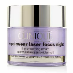 CLINIQUE - Repairwear Laser Focus Night Line Smoothing Cream - Very Dry To Dry Combination 50ml/1.7oz