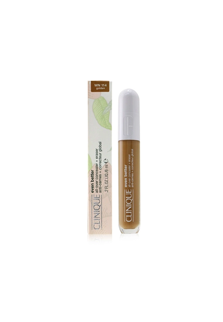 CLINIQUE - Even Better All Over Concealer + Eraser - # WN 114 Golden 6ml/0.2oz - Image 2