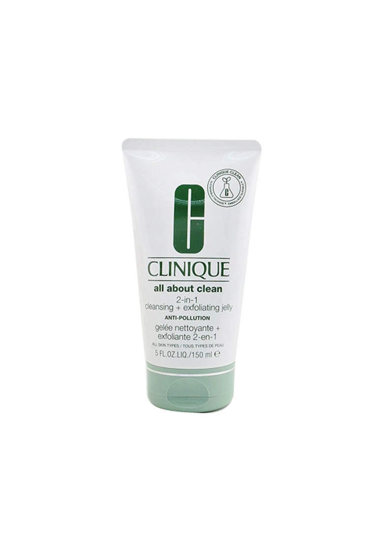 CLINIQUE - All About Clean 2-In-1 Cleansing + Exfoliating Jelly 150ml/5oz.